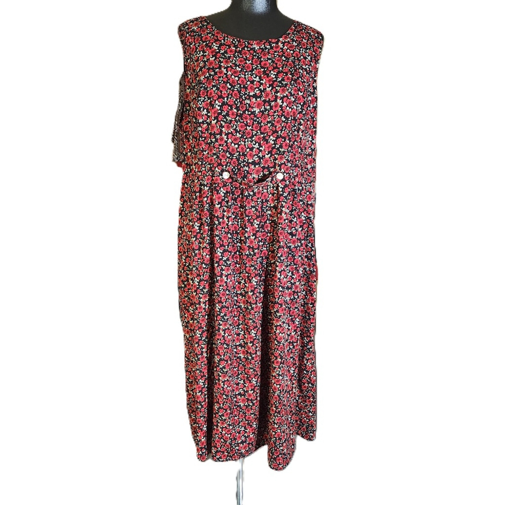 BFA Classics Womens Floral Maxi Dress Size 1X - Picture 2 of 7